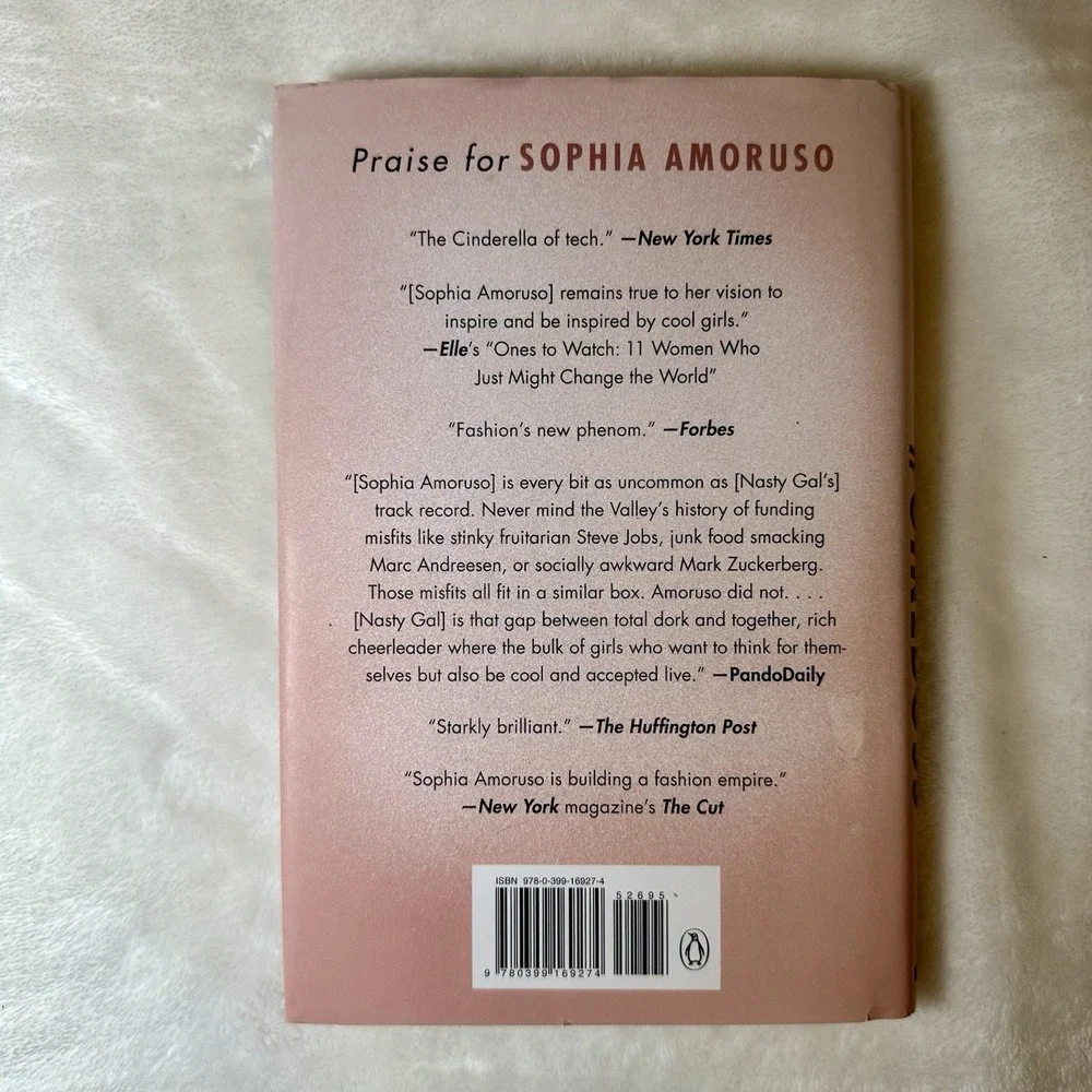 #GIRLBOSS by Sophia Amoruso‎ Hardcover NYT Bestseller Memoir Book